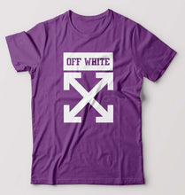 Load image into Gallery viewer, Off White T-Shirt for Men-Purple-Ektarfa.online