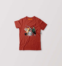 Load image into Gallery viewer, Demon Slayer Kids T-Shirt for Boy/Girl-Brick Red-Ektarfa.online