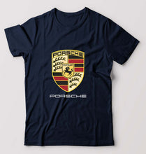 Load image into Gallery viewer, Porsche T-Shirt for Men-Navy Blue-Ektarfa.online