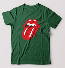 Load image into Gallery viewer, Rolling Stones T-Shirt for Men-Bottle Green-Ektarfa.online