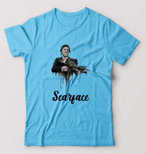 Load image into Gallery viewer, Scarface T-Shirt for Men-Light Blue-Ektarfa.online