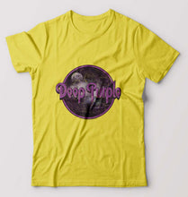 Load image into Gallery viewer, Deep Purple T-Shirt for Men-Yellow-Ektarfa.online