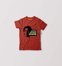 Load image into Gallery viewer, Ayrton Senna Kids T-Shirt for Boy/Girl-Brick Red-Ektarfa.online