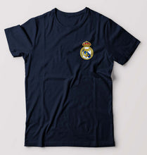 Load image into Gallery viewer, Real Madrid Logo T-Shirt for Men-Navy Blue-Ektarfa.online