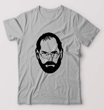 Load image into Gallery viewer, Steve Jobs T-Shirt for Men-Grey Melange-Ektarfa.online
