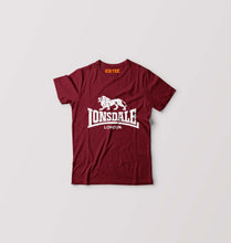 Load image into Gallery viewer, Lonsdale Kids T-Shirt for Boy/Girl-maroon-Ektarfa.online