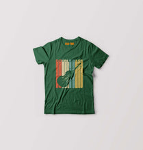 Load image into Gallery viewer, Double Bass Violin Kids T-Shirt for Boy/Girl-Dark Green-Ektarfa.online