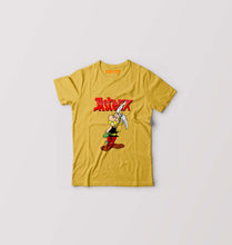 Load image into Gallery viewer, Asterix Kids T-Shirt for Boy/Girl-Golden Yellow-Ektarfa.online