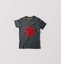 Load image into Gallery viewer, House of the Dragon (GOT) T-Shirt for Boy/Girl-Steal grey-Ektarfa.online