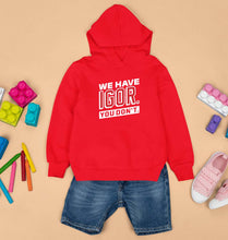 Load image into Gallery viewer, Igor Kids Hoodie for Boy/Girl-Red-Ektarfa.online