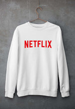 Load image into Gallery viewer, Netflix Unisex Sweatshirt for Men/Women-White-Ektarfa.online