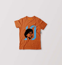 Load image into Gallery viewer, Diego Maradona Kids T-Shirt for Boy/Girl-Orange-Ektarfa.online