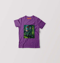Load image into Gallery viewer, Sebastian Vettel F1 Starts Kids T-Shirt for Boy/Girl-Ektarfa.online