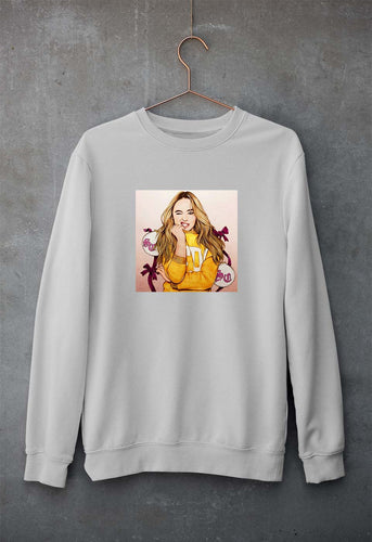sabrina carpenter Unisex Sweatshirt for Men/Women-Grey Melange-Ektarfa.online