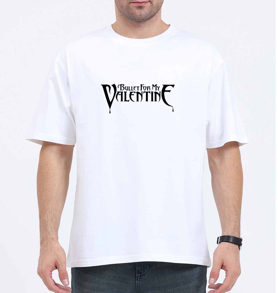 Bullet for My Valentine Oversized T-Shirt for Men-White-Ektarfa.online