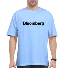 Load image into Gallery viewer, Bloomberg Oversized T-Shirt for Men-Baby Blue-Ektarfa.online

