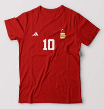 Load image into Gallery viewer, Argentina Fottball 10 T-Shirt for Men-Red-Ektarfa.online
