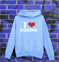 Load image into Gallery viewer, I Love Coding Hoodie for Men/Women
