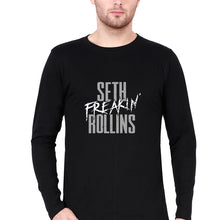 Load image into Gallery viewer, Seth Rollins Full Sleeves T-Shirt for Men-Black-Ektarfa.online
