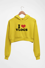 Load image into Gallery viewer, I LOVE VLOGS HOODIE FOR WOMEN
