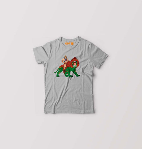 heman T-Shirt for Boy/Girl-Grey-Ektarfa.online