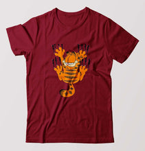 Load image into Gallery viewer, Garfield T-Shirt for Men-Maroon-Ektarfa.online
