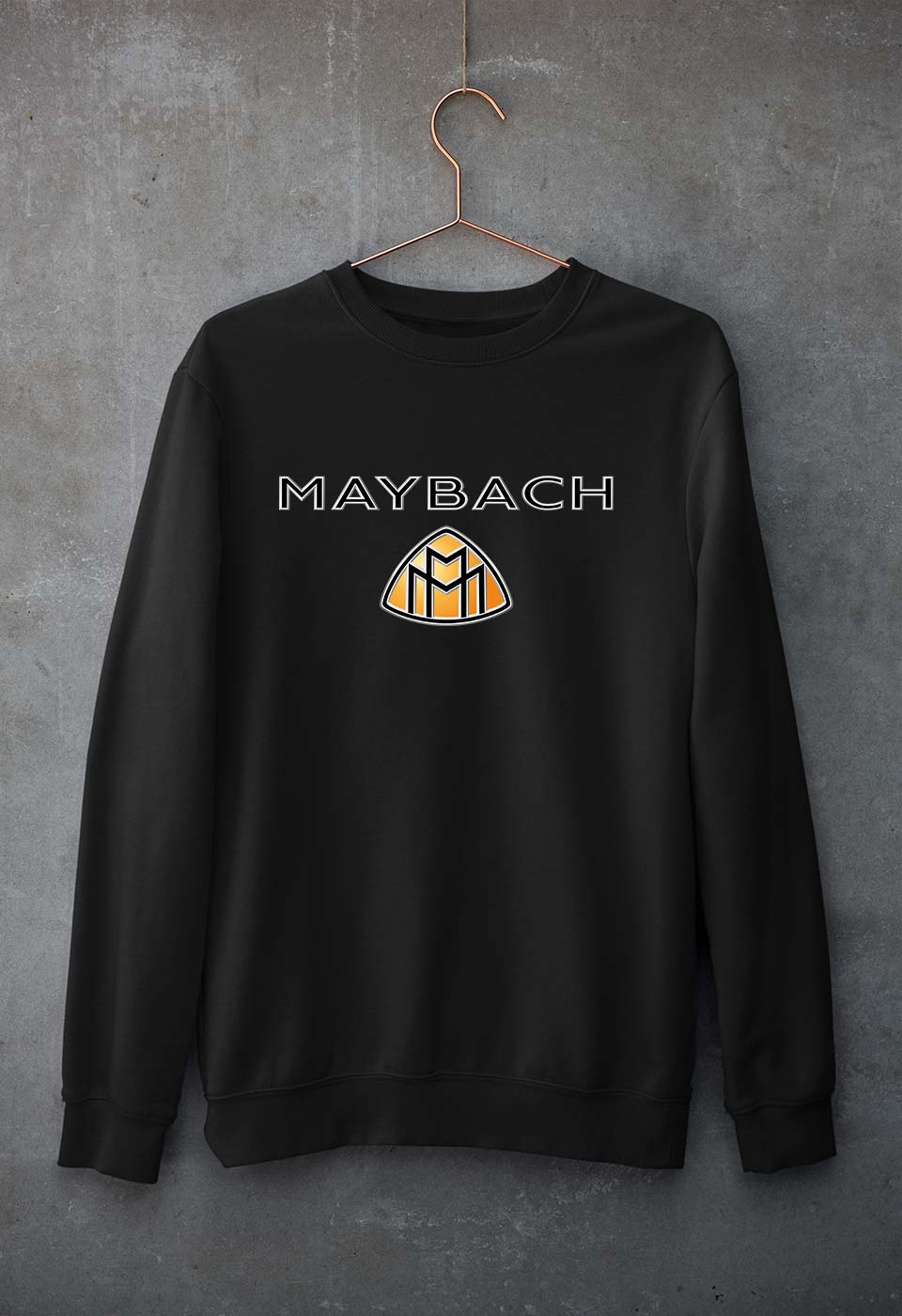 Maybach Unisex Sweatshirt for Men/Women-Black-Ektarfa.online