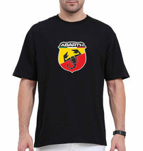 Load image into Gallery viewer, Abarth Oversized T-Shirt for Men-Black-Ektarfa.online
