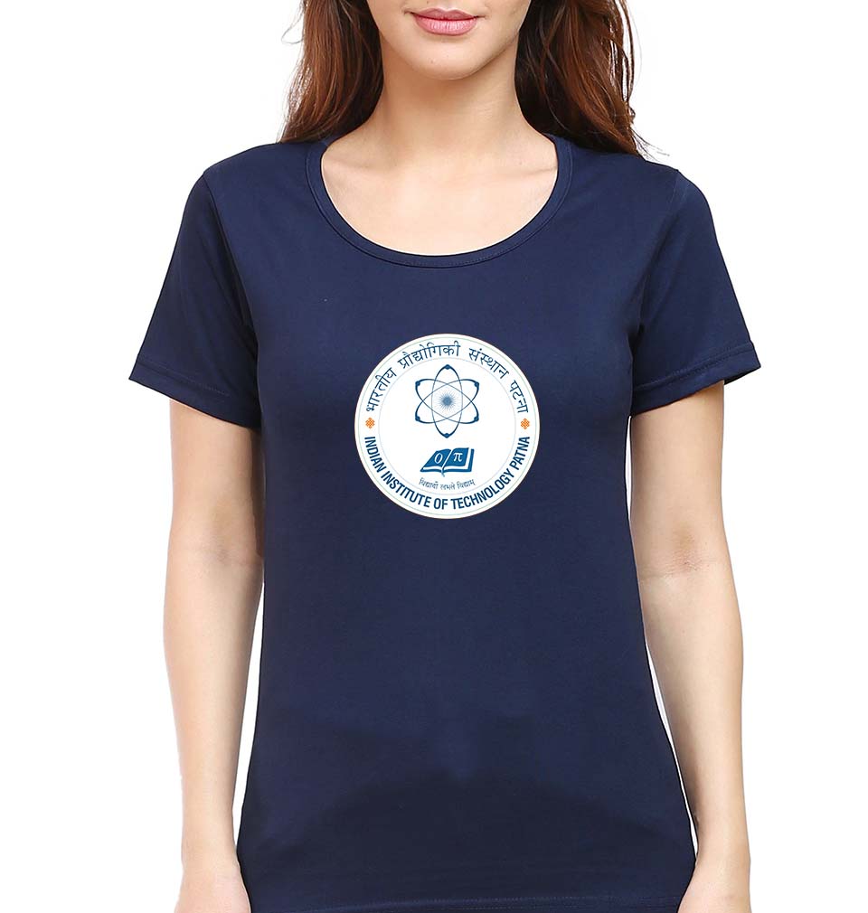 IIT Patna T-Shirt for Women-Navy Blue-Ektarfa.online