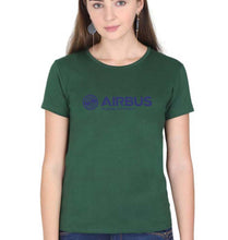 Load image into Gallery viewer, Airbus T-Shirt for Women-Dark Green-Ektarfa.online
