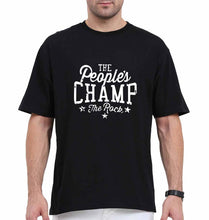 Load image into Gallery viewer, peoples champ Oversized T-Shirt for Men-Black-Ektarfa.online
