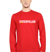 Load image into Gallery viewer, caterpillar Full Sleeves T-Shirt for Men-red-Ektarfa.online

