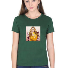 Load image into Gallery viewer, sabrina carpenter T-Shirt for Women-Dark Green-Ektarfa.online
