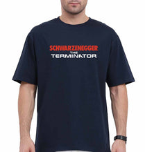 Load image into Gallery viewer, terminator Oversized T-Shirt for Men-Navy Blue-Ektarfa.online
