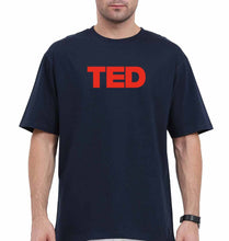 Load image into Gallery viewer, TED Oversized T-Shirt for Men-Navy Blue-Ektarfa.online

