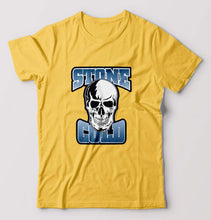 Load image into Gallery viewer, Stone Cold Steve Austin T-Shirt for Men-Golden Yellow-Ektarfa.online
