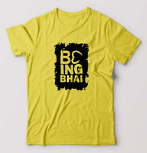 Load image into Gallery viewer, Being Bhai T-Shirt for Men-Yellow-Ektarfa.online
