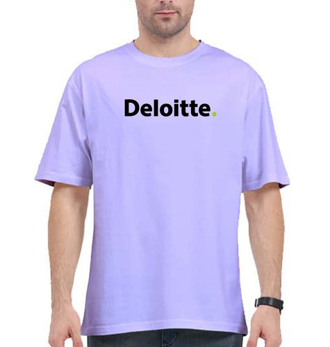 Deloitte Oversized T-Shirt for Men-Ektarfa.online
