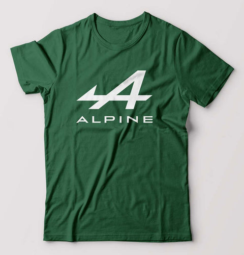 Alpine T-Shirt for Men-Bottel Green-Ektarfa.online