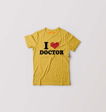 Load image into Gallery viewer, I LOVE DOCTOR T-Shirt for Boy/Girl-Golden Yellow-Ektarfa.online
