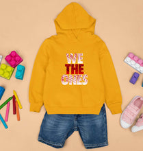 Load image into Gallery viewer, the bloodline we the ones Kids Hoodie for Boy/Girl (Copy)-Mustard Yellow-Ektarfa.online
