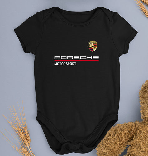 Porsche Romper For Baby Boy/Girl-Black-Ektarfa.online