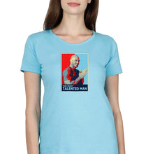 Load image into Gallery viewer, Johnny Sins T-Shirt for Women-SkyBlue-Ektarfa.online
