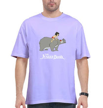 Load image into Gallery viewer, jungle book Oversized T-Shirt for Men-Lavender-Ektarfa.online
