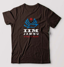 Load image into Gallery viewer, IIM Jammu T-Shirt for Men-Coffee Brown-Ektarfa.online
