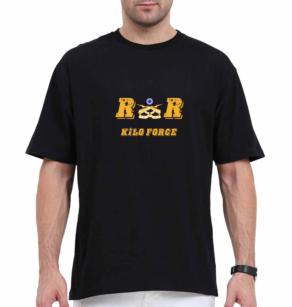 Rashtriya rifles Army Oversized T-Shirt for Men