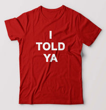 Load image into Gallery viewer, I told ya T-Shirt for Men-Red-Ektarfa.online

