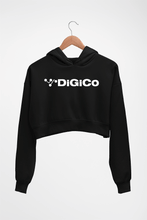 Load image into Gallery viewer, digico Crop HOODIE FOR WOMEN-Black-Ektarfa.online
