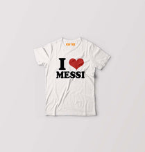 Load image into Gallery viewer, I LOVE MESSI T-Shirt for Boy/Girl-White-Ektarfa.online
