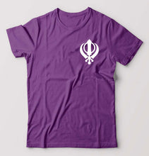 Load image into Gallery viewer, sikh T-Shirt for Men-Purple-Ektarfa.online
